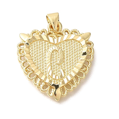 Rack Plating Brass Pendants KK-I722-09G-C-1