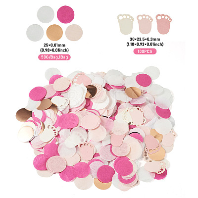 Paper Confetti AJEW-TADJ0001-30A-1
