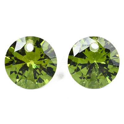 Cubic Zirconia Charms ZIRC-N033-A-03-1