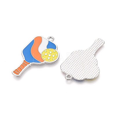 Alloy Enamel Sports Pendants ENAM-T022-66P-1