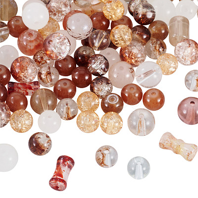 80G Transparent Glass Beads DGLA-TA0001-47G-1