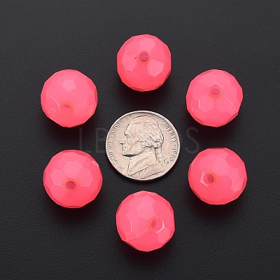 Imitation Jelly Acrylic Beads MACR-S373-97C-E09-1