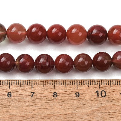 Natural Andesine Feldspar Beads Strands GG-CBA0251-A02-9mm-1