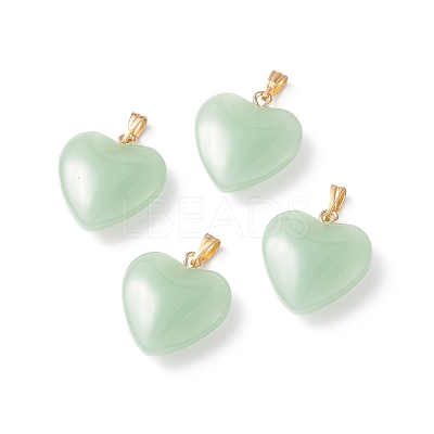 Spray Painted Glass Pendants GLAA-N035-016-A04-1