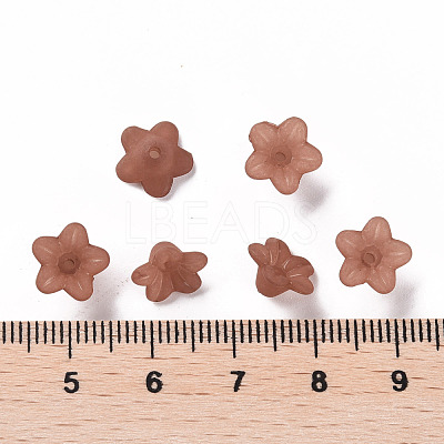 Transparent Acrylic Beads X-PL554-15-1