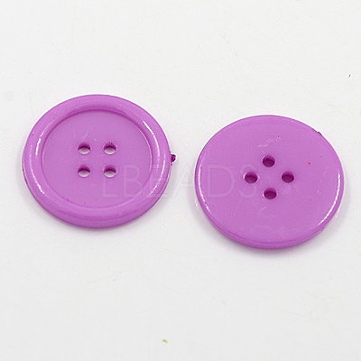 Acrylic Sewing Buttons BUTT-E076-B-08-1