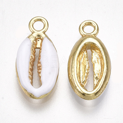 Alloy Enamel Pendants X-PALLOY-T065-27D-1