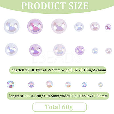 Resin Cabochons RESI-WH0029-14C-1
