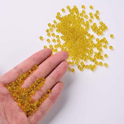 Glass Seed Beads SEED-US0003-4mm-10-1
