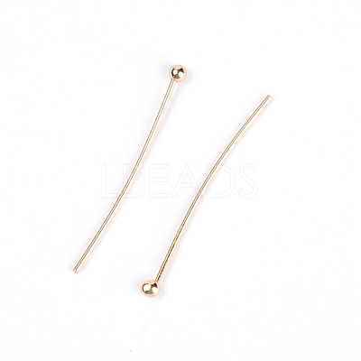 Brass Ball Head Pins KK-WH0043-03C-01-1