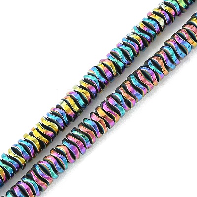 Electroplated Synthetic Non-Magnetic Hematite Beads Strands G-H020-M01-11-1