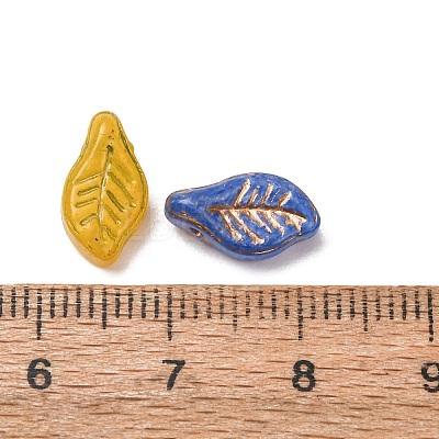 Handmade Lampwork Charms LA-CBAD2DB-15C-1