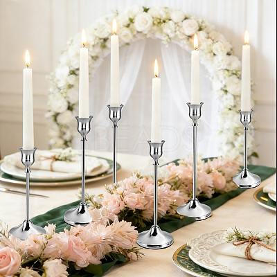 3Pcs 3 Styles Metal Candle Holder Sets DIY-WA0001-37P-1