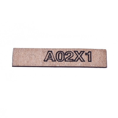 Leather Acrylic Template DIY-TAC0007-08-1