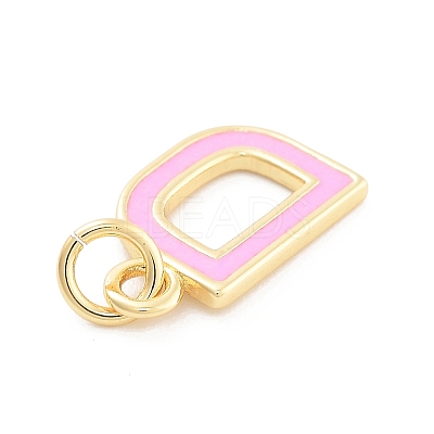 Rack Plating Brass Pendants KK-C065-02D-G-1