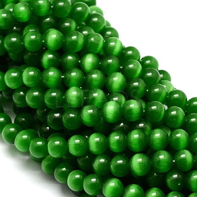 Cat Eye Beads Strands CE-M011-10mm-M-1