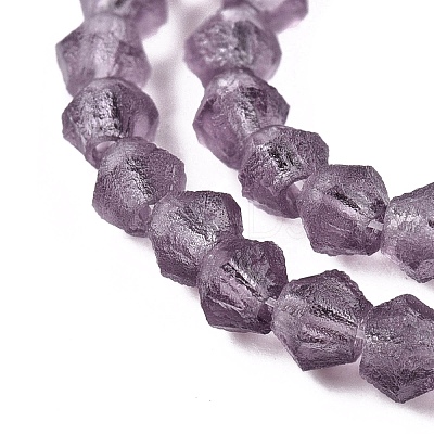 Imitate Austrian Crystal Frosted Glass Beads Strands LS-EGLA-A039-T2mm-MD04-1