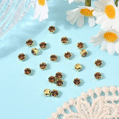 Preciosa&reg MAXIMA Crystal in Sew-On Cup X-PRC-SS12-10220-G-1