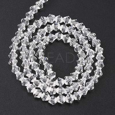 Transparent Glass Beads Strands EGLA-A039-T2mm-D13-1
