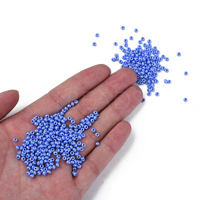8/0 Czech Opaque Glass Seed Beads SEED-N004-003A-26-1
