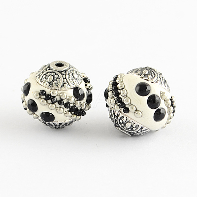 Handmade Indonesia Beads IPDL-R437-11-1