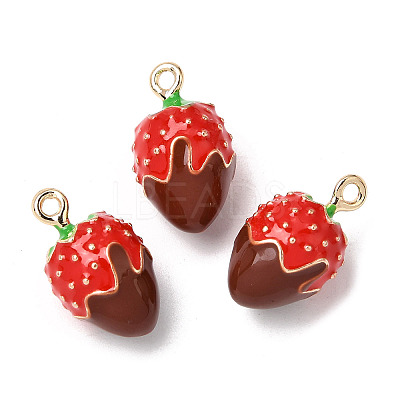 Alloy Enamel Pendants PALLOY-T094-04C-05-1