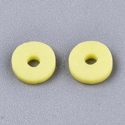 Handmade Polymer Clay Beads X-CLAY-Q251-4.0mm-35-1