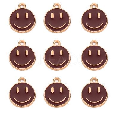 Alloy Enamel Charms ENAM-YW0001-97-L-1