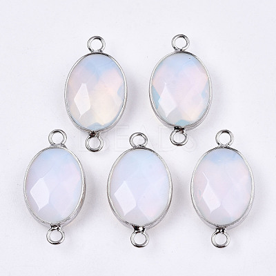 Synthetic Opalite Links/Connectors G-T131-102-34-1