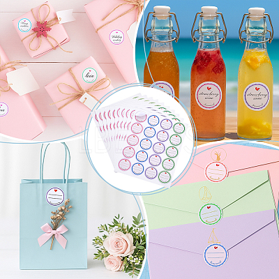 Paper Self Adhesive Stickers DIY-WH0349-529-1