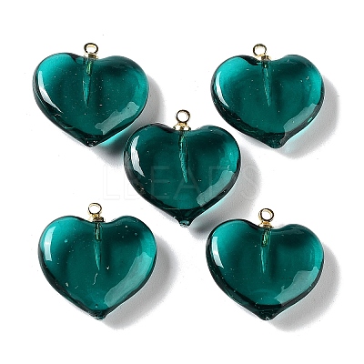 Handmade Lampwork Pendants LAMP-G160-01G-1