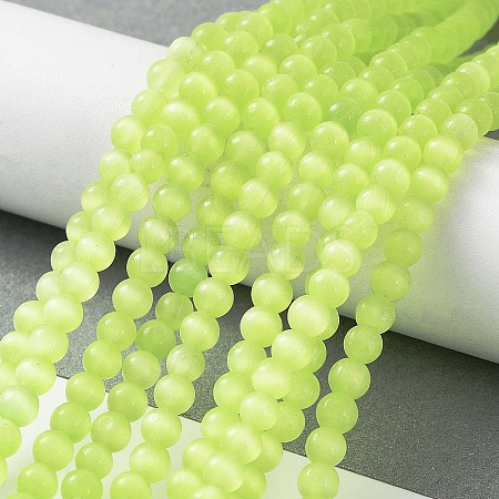 Cat Eye Beads Strands CE-F022-4mm-06-1