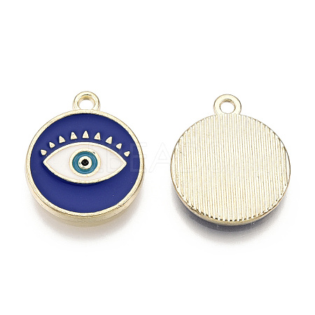 Alloy Enamel Pendants ENAM-N059-32A-1