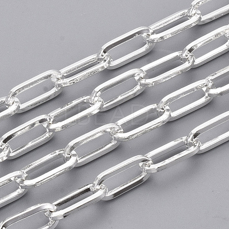 Unwelded Iron Paperclip Chains CH-S125-02F-S-1