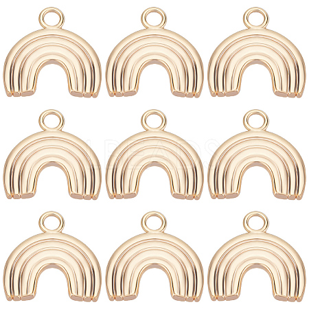 10Pcs Brass Charms KK-BBC0011-25-1
