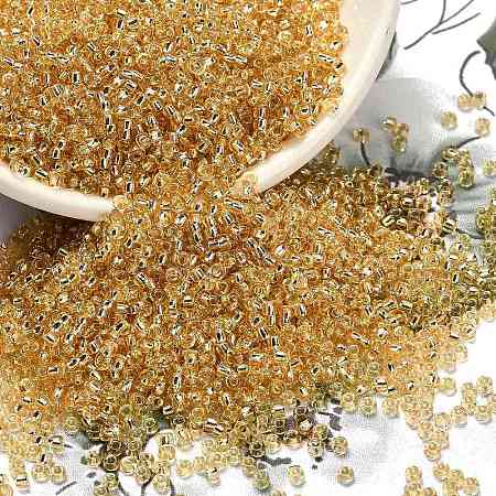 12/0 Grade A Round Glass Seed Beads SEED-Q007-F33-1