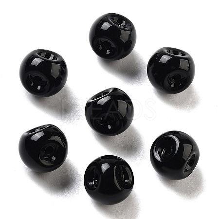 Acrylic Beads X-OACR-U005-08A-1