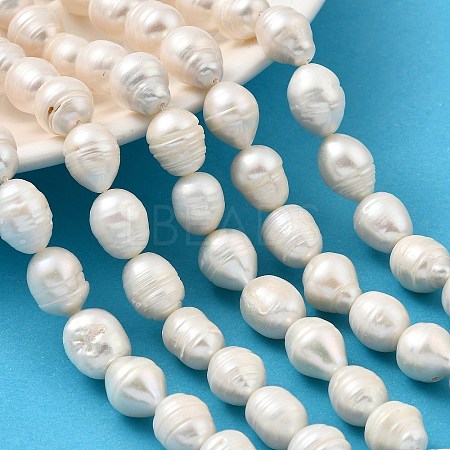 Natural Cultured Freshwater Pearl Beads Strands PEAR-I007-01H-01A-1