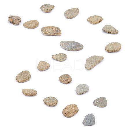 10Pcs Natural Ice Obsidian Display Decorations G-WH0030-53-1
