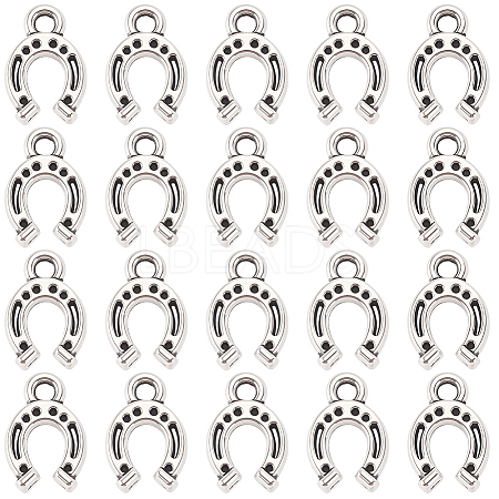 100Pcs Tibetan Style Alloy Pendants FIND-SC0023-11B-1