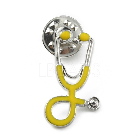 Medical Echometer Enamel Pin JEWB-WH0023-18P-1