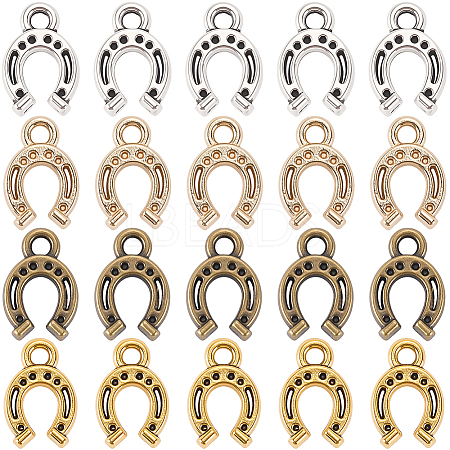 100Pcs Tibetan Style Alloy Pendants FIND-SC0023-11A-1