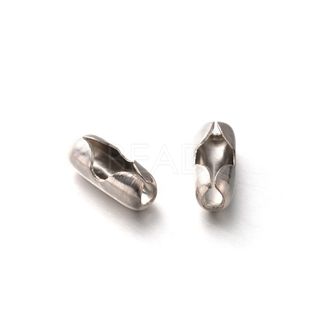 Tarnish Resistant 304 Stainless Steel Ball Chain Connectors STAS-H346-11.2x4.2mm-1