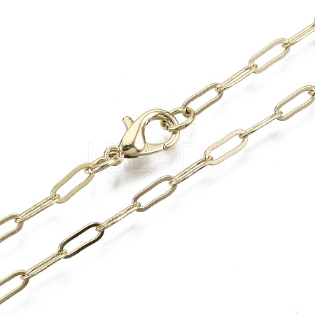 Brass Paperclip Chains X-MAK-S072-10B-KC-1