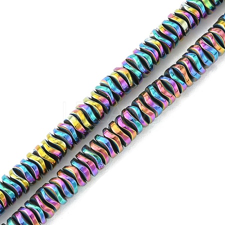 Electroplated Synthetic Non-Magnetic Hematite Beads Strands G-H020-M01-11-1