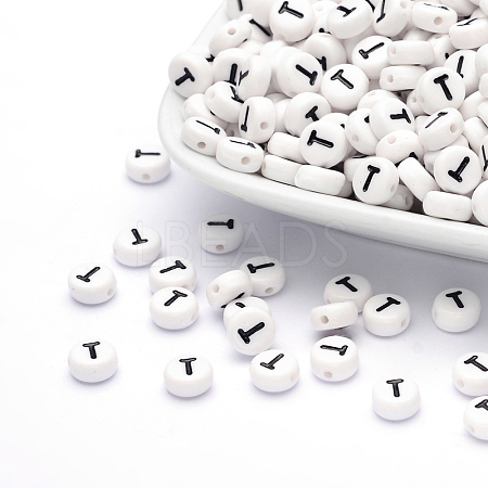 Acrylic Beads PL37C9070-T-1