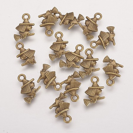 Tibetan Style Alloy Pendants LS-TIBEP-49576-AB-FF-1