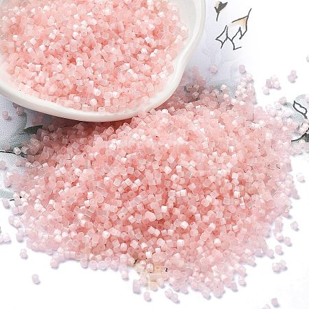 Imitation Cat Eyes Glass Seed Beads X-SEED-H003-03A-1