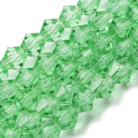 Transparent Glass Beads Strands EGLA-A039-T6mm-D24-1