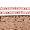 Anti-Tarnish Electroplate Rondelle Glass Beads Strands EGLA-T021-3mm-17-15-4